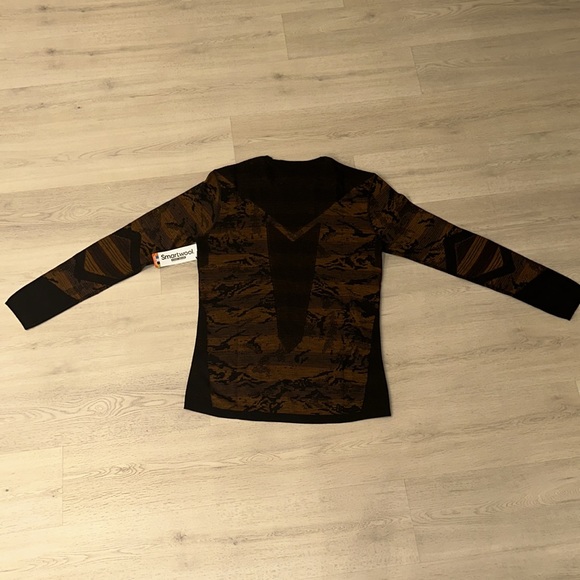 Smartwool Intraknit Thermal Merino Base Layer Pattern Crew - Men's - Picture 6 of 6